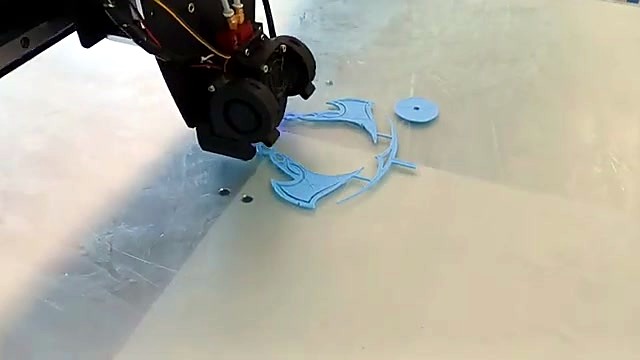 Dual red filament tubes + fans mid-print (SKU ask)
