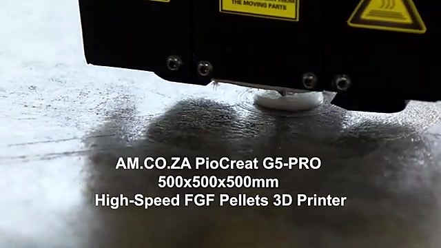 CLEAR PioCreat G5-PRO 500x500x500mm FGF overlay (SKU ask)