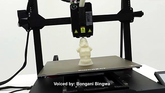 Figurine print in progress on G5Pro (SKU ask)