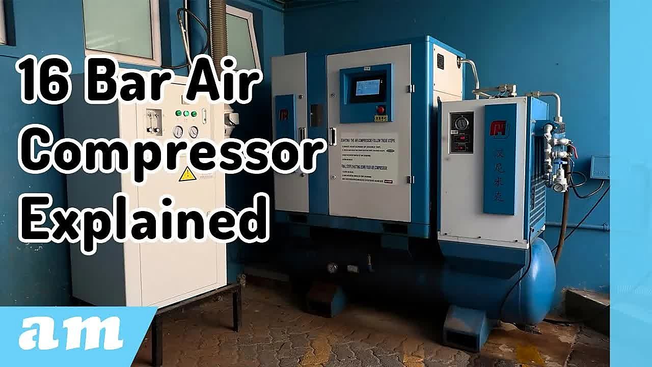 16-bar compressor + nitrogen package overview (SKU ask)