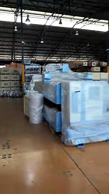 Warehouse stock of wrapped compressor units (SKU ask)