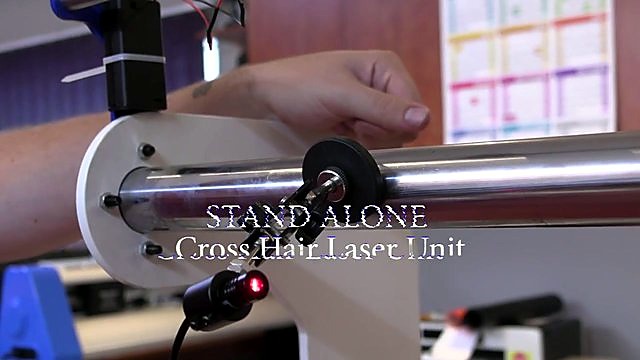 STAND ALONE Cross Hair Laser Unit on magnetic clamp (SKU ask)