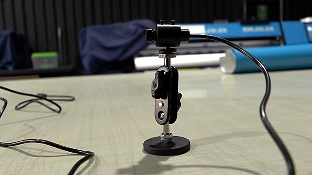 AS-LASER/CROSS magnetic-base laser head + arm (SKU ask)