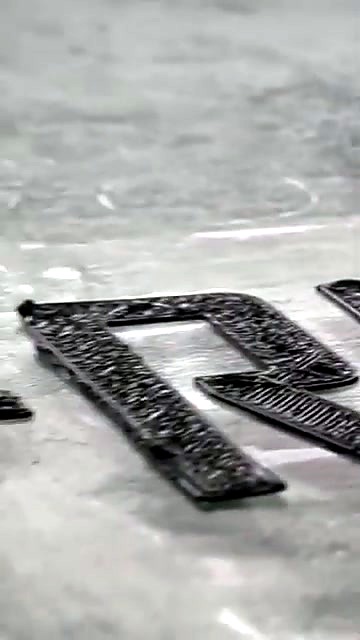 Structural letter R extrusion close (SKU ask)