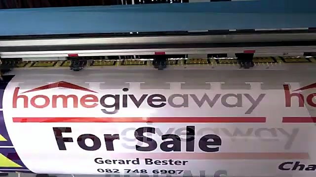 homegiveaway For Sale panels printing on FastCOLOUR roll (SKU ask)