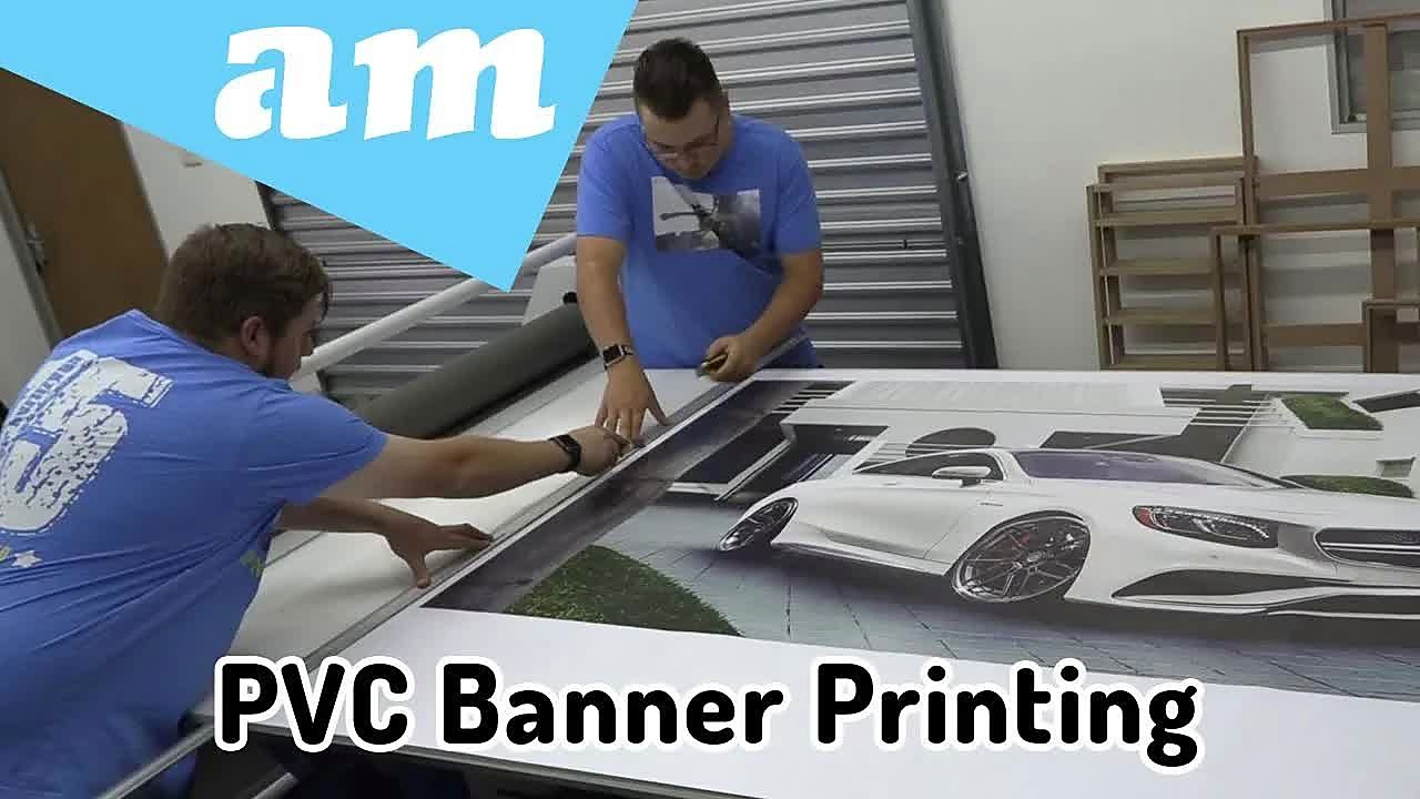YouTube thumb — FastCOLOUR motor vehicle PVC banner (SKU ask)