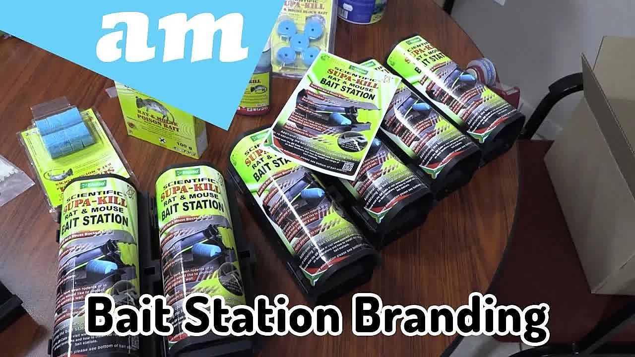 YouTube thumb — FastCOLOUR bait station branding (SKU ask)