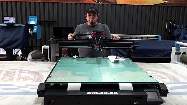 Full PrintUP machine am.co.za + green bed (SKU ask)
