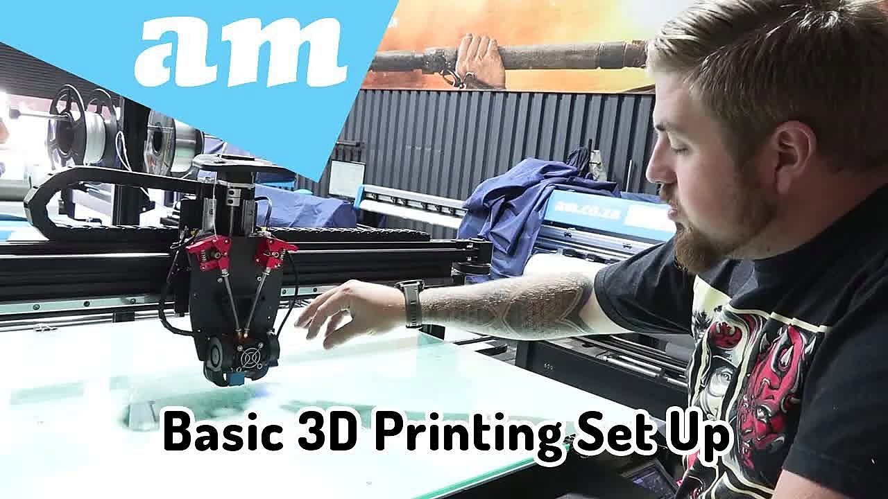 YouTube thumb — PrintUP K8 basic setup (SKU ask)
