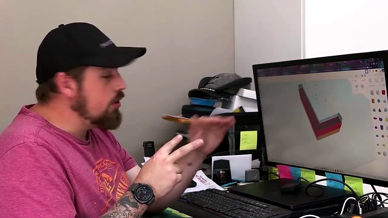YouTube thumb — PrintUP LED illuminated 3D letters (SKU ask)