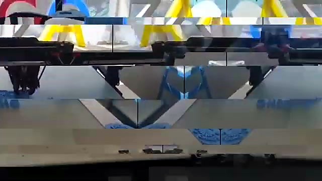 Volatile blue letters printing (SKU ask)