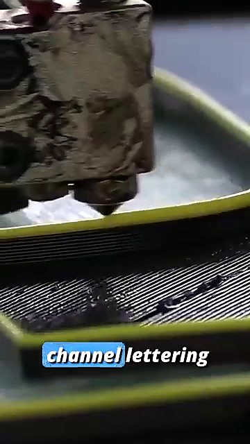 Nozzle close on channel-letter path (SKU ask)
