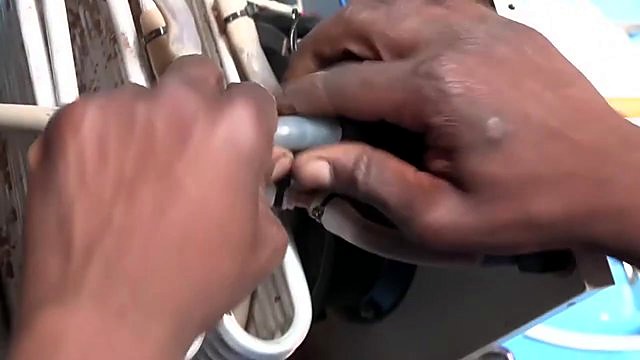 Chiller white cooling coils + black hose clamps (SKU ask)