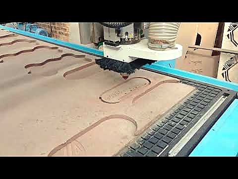 YouTube HQ thumb — R-2030K/90L ATC cutting Supawood MDF 16mm
