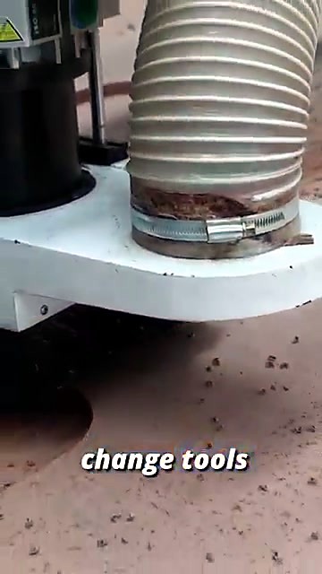 Spindle cutting pass on the 2030 ATC