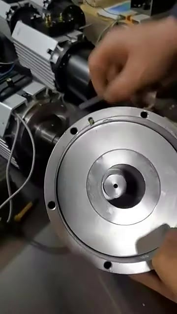 Circular ATC spindle mounting flange faceplate (SKU ask)