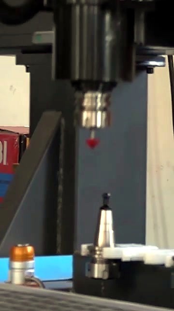 Spindle aligning over ATC rack tool holder (SKU ask)