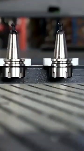 CLEAR linear ATC magazine with steel tool holders (SKU ask)