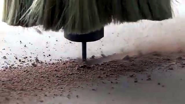 Dustshoe spindle cutting MDF on EasyRoute (SKU ask)
