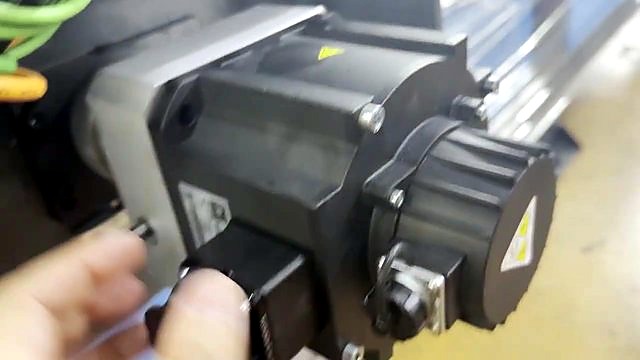 Black servo motor power/encoder connectors (SKU ask)