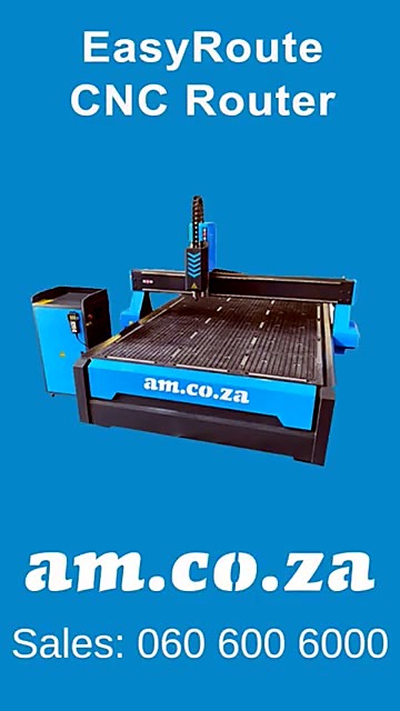CLEAR EasyRoute CNC Router promo slide (SKU ask)