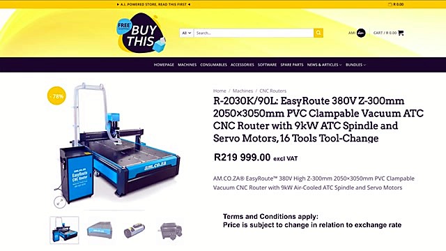 buythis R-2030K/90L 16 Tools Tool-Change page (SKU ask)