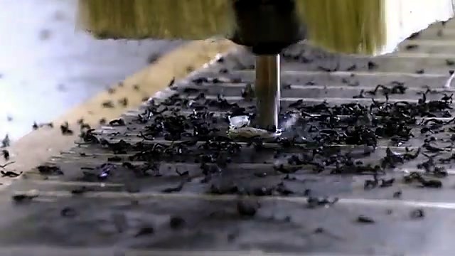 Brush-skirt spindle HDPE swarf (SKU ask)