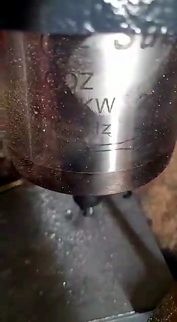 Spindle housing KW/Hz partial engraving (SKU ask)
