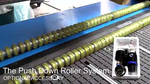 Push Down Roller System OPTIONAL overlay (SKU ask)
