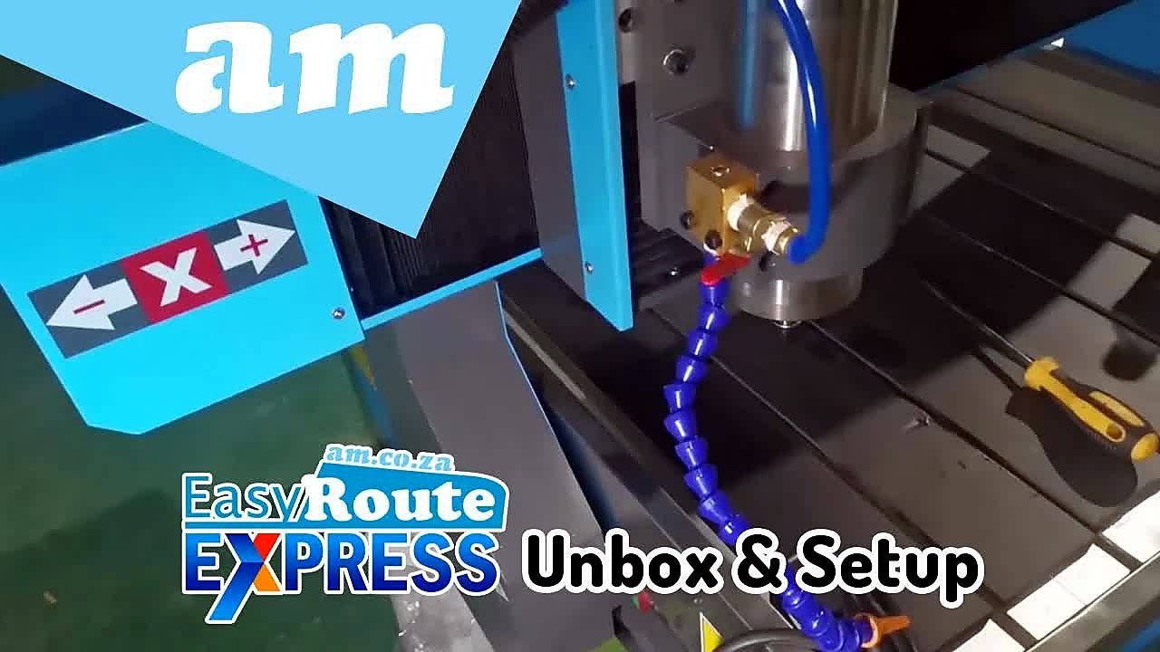 YouTube thumb — EasyRoute-Express DIY 600×900 unbox (SKU ask)