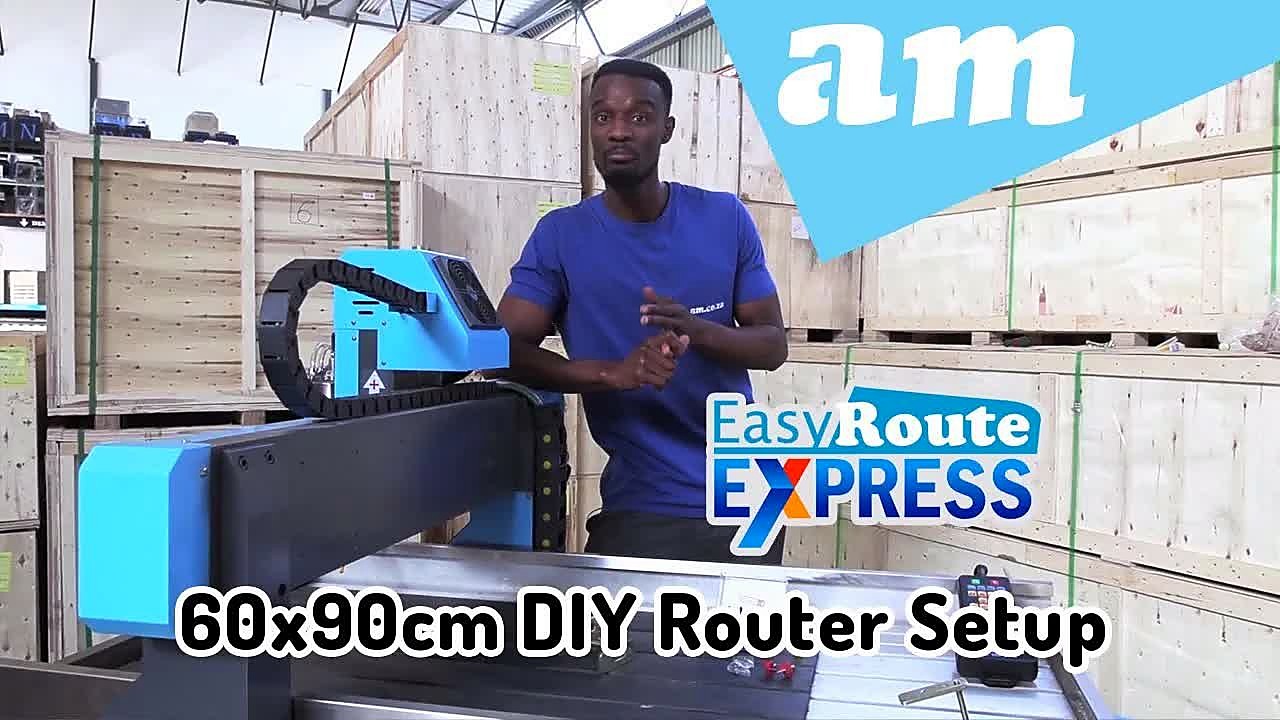 YouTube thumb — EasyRoute Express DIY unbox (SKU ask)