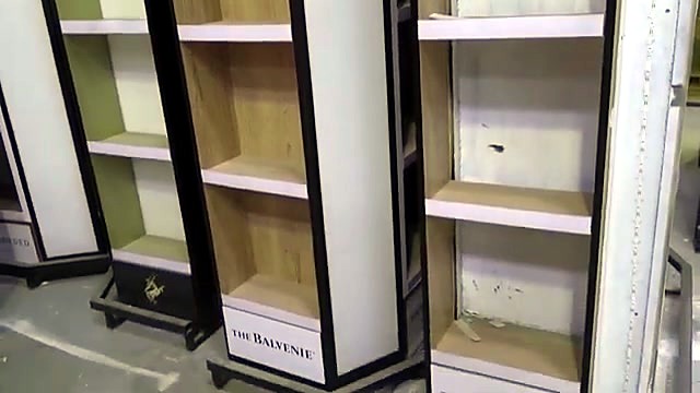Finished Bretton's Gin POS display (SKU ask)