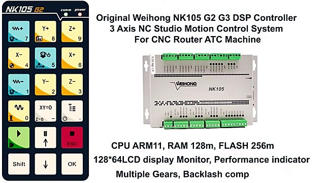 Weihong NK105 breakout board ARM11 specs graphic (SKU ask)
