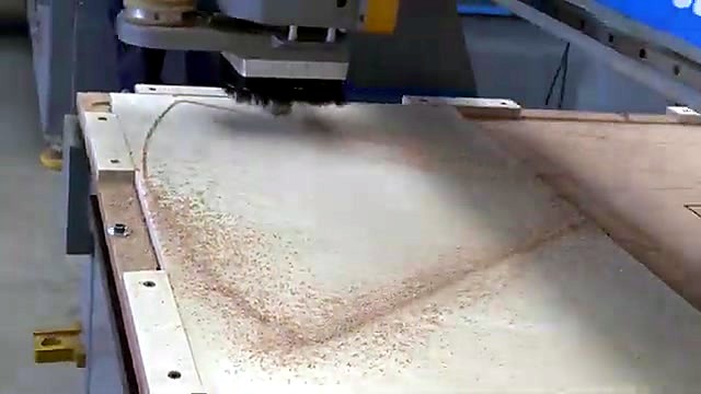 CLEAR EasyRoute spindle carving triangular plywood top (SKU ask)