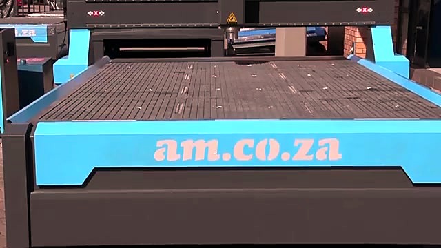 Front am.co.za cyan panel full EasyRoute body (SKU ask)