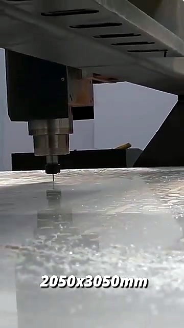 2050x3050mm overlay spindle over acrylic (SKU ask)