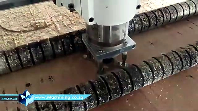 Sawdust-coated ribbed rollers mid cut (SKU ask)