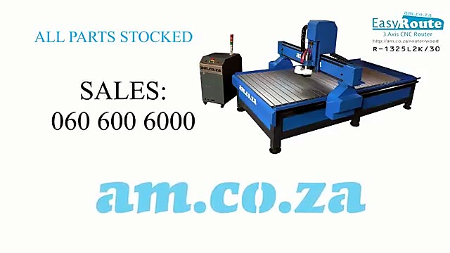 End-card EasyRoute R-1325L2K/30 3 Axis CNC Router (SKU ask)
