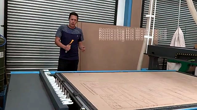 Presenter + large EasyRoute full spoilboard overview (SKU ask)
