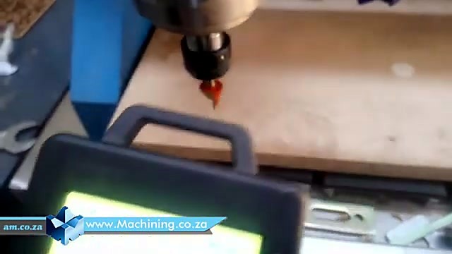 Blue spindle + red bit + NK105 handheld pendant (SKU ask)