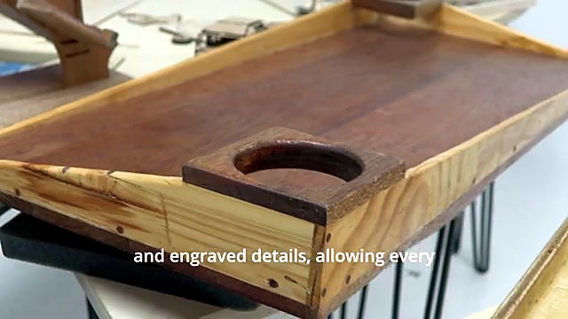 Finished tray recessed handle + plywood edge detail (SKU ask)