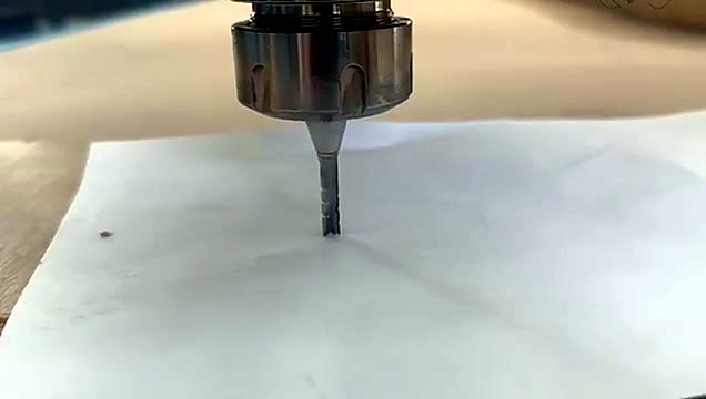 Paper under bit on plywood densify (SKU ask)