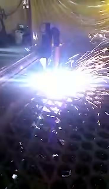 Wide arc flare over cut plate (SKU ask)