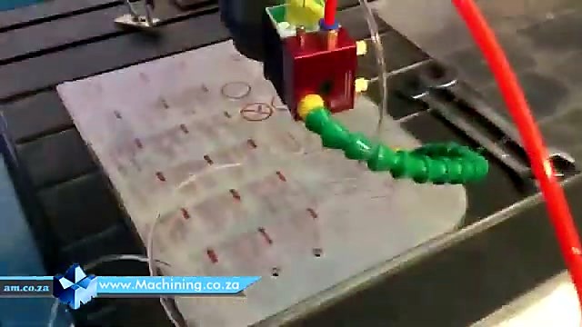 CLEAR Loc-Line hose over workpiece densify (SKU ask)