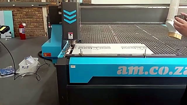 am.co.za blue CNC + eco-bond ACM clamped overview (SKU ask)
