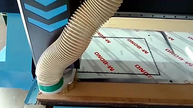 Dust shoe cutting ACM rectangular border (SKU ask)