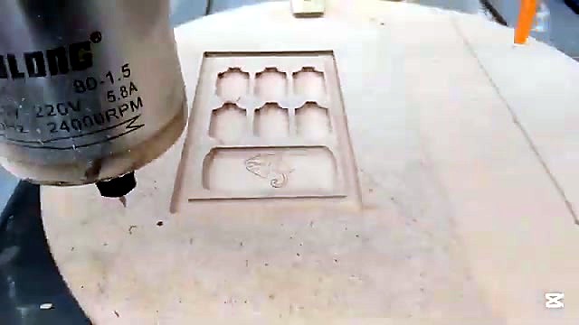 Spindle plate visible mid decorative carve (SKU ask)