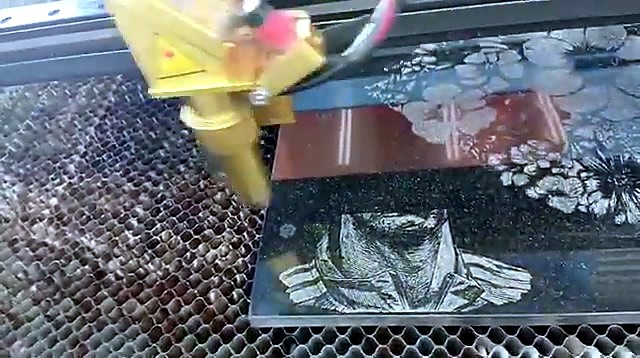 Engraved floral pattern result