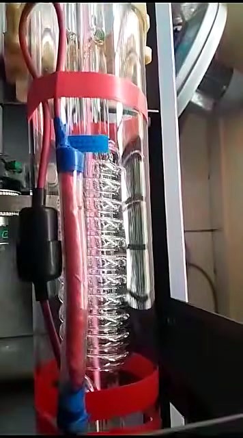 Glass CO2 laser tube + HV lead in cabinet (SKU ask; title said plasma)