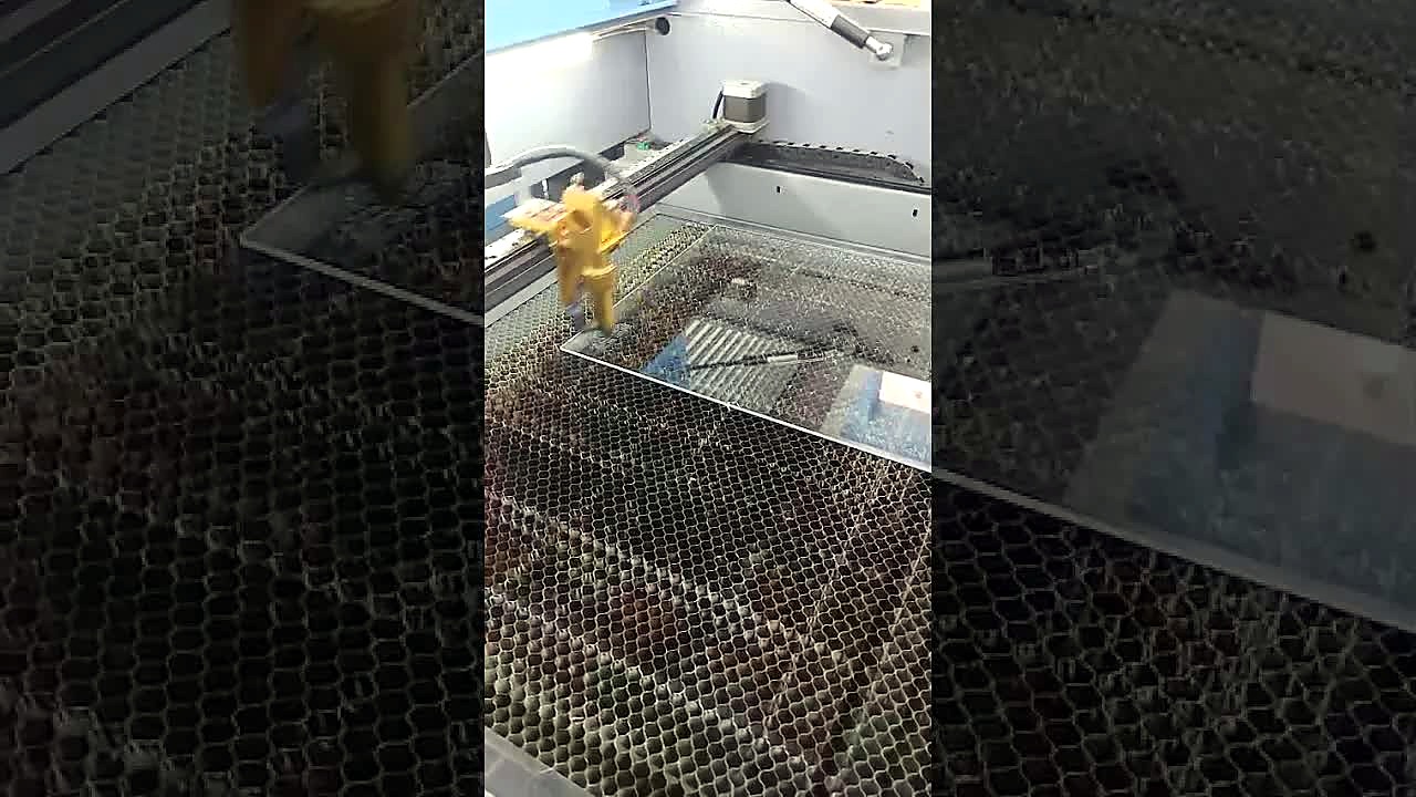 YouTube thumb — CO2 laser Perspex etch (SKU ask)